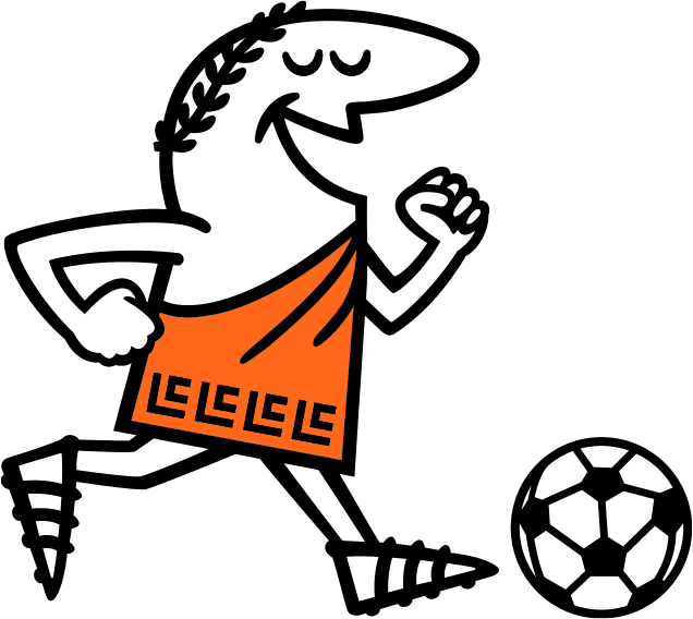 Little Caesars jugando fútbol